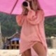 Beach Dress Cover Up Long Sleeve Cover-Up